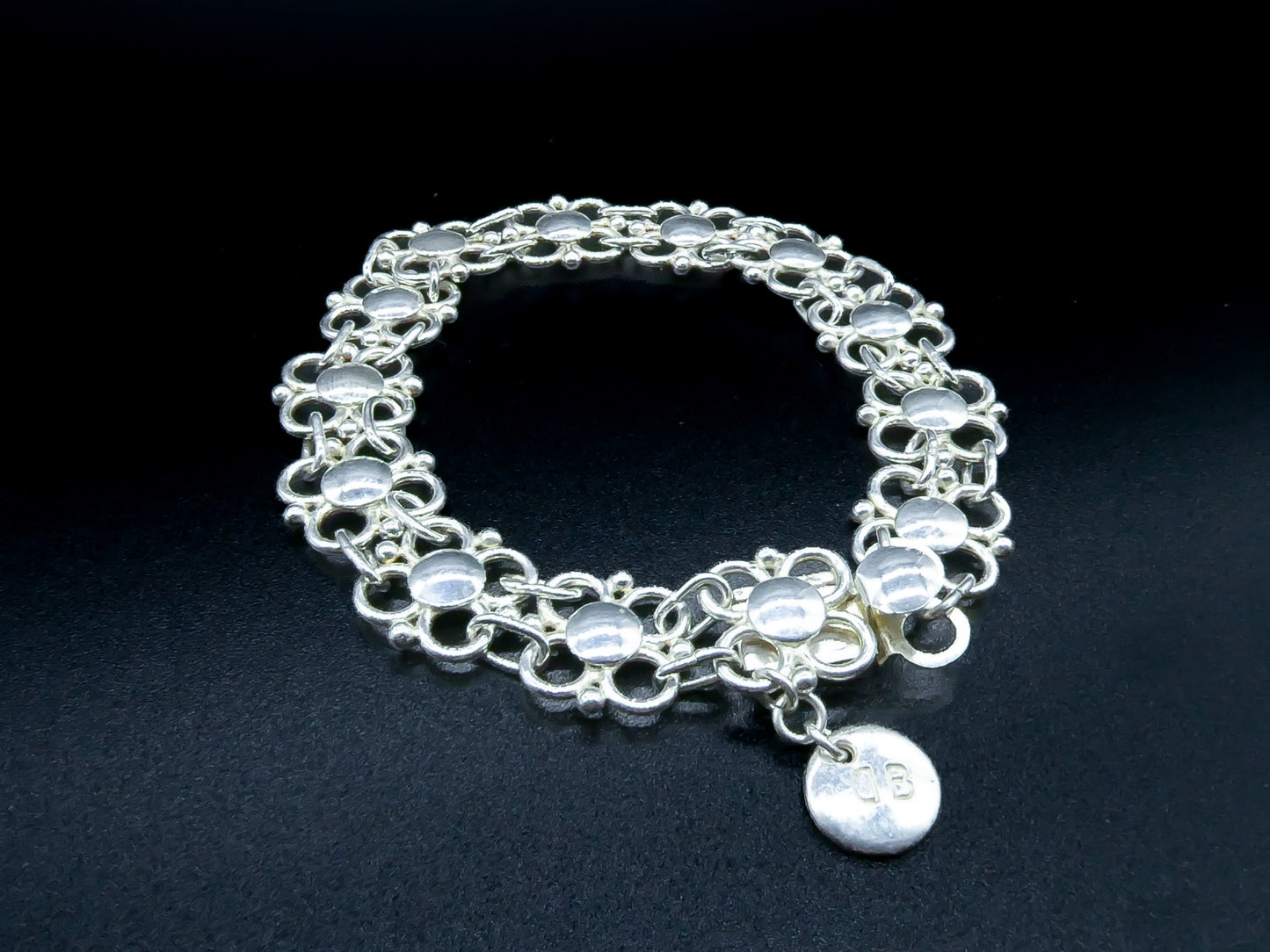 Hand made Flower bracelet